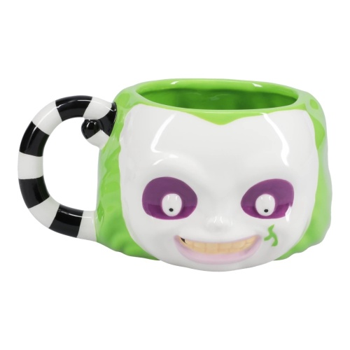 Beetlejuice Face Shaped Mug